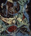 Composición con Pouring II Jackson Pollock